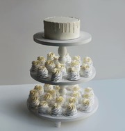 Свадебный торт с мини-павловой